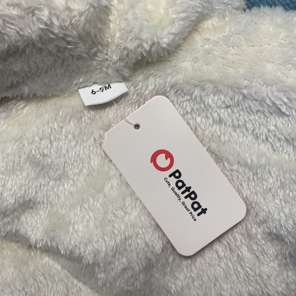 🌶 3/$30 NWT Infants Reversible Plush Hoodie - Picture 7 of 7